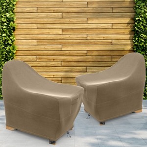 KHOMO GEAR Set of 2 Adirondack Patio Chair Covers - 1 of 4