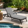 EROMMY Outdoor Chaise Lounge Chair Cushion - 2 of 4