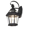 Livex Lighting Georgetown 1 - Light Wall Light in  Black - 3 of 4
