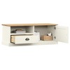 vidaXL VIGO TV Stand Entertainment Center with Storage Drawer Solid Wood Pine - 3 of 4