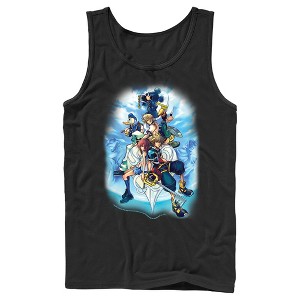 Men's Kingdom Hearts 2 Box Art Tank Top - 1 of 4