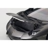 Lamborghini Aventador LP750-4 SV Grigio Titans/ Matt Grey 1/18 Model Car by Autoart - image 4 of 4