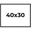 PosterPalooza | Linear Black Picture Frame - UV Acrylic, Backing Board, Hanging Hardware Included - 2 of 4