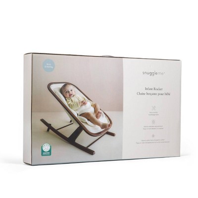 Snuggle Me Baby Bouncer and Rocker - Walnut Brown