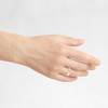 Pompeii3 6mm Flat High Polished Plain Wedding Band 14K Rose Gold - 4 of 4