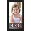 PosterPalooza | Panoramic Simple Black Picture Frame - UV Acrylic, Foam Board Backing, Hanging Hardware - 2 of 4