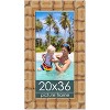 PosterPalooza | 20x36 Wide Bamboo Picture Frame, UV Acrylic, 4 Finishes - Brown, Black, Silver, and Natural - 2 of 4
