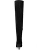 Allegra K Women's Pointed Toe Lace Up Stiletto Heel Over the Knee High Boots - 3 of 4