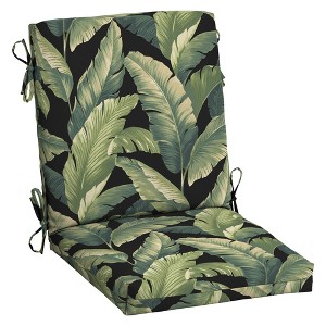 Arden 36.5"x18" Outdoor Mid Back Dining Chair Cushion - 1 of 4