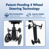 KneeRover Fusion Patented Knee Scooter Crutch Alternative with 4 Wheel Steering - 2 of 4