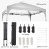 Ainfox 12ft x 12ft Large Outdoor Canopy Outdoor Instant Pop-up Canopy Folding Tent Sun Shelte - 3 of 4