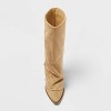 Women’s Jasper Boots with Memory Foam Insole – Universal Thread™ Tan - 3 of 3