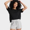 Women's Beautifully Soft Pajama Shorts - Stars Above™ - image 3 of 3