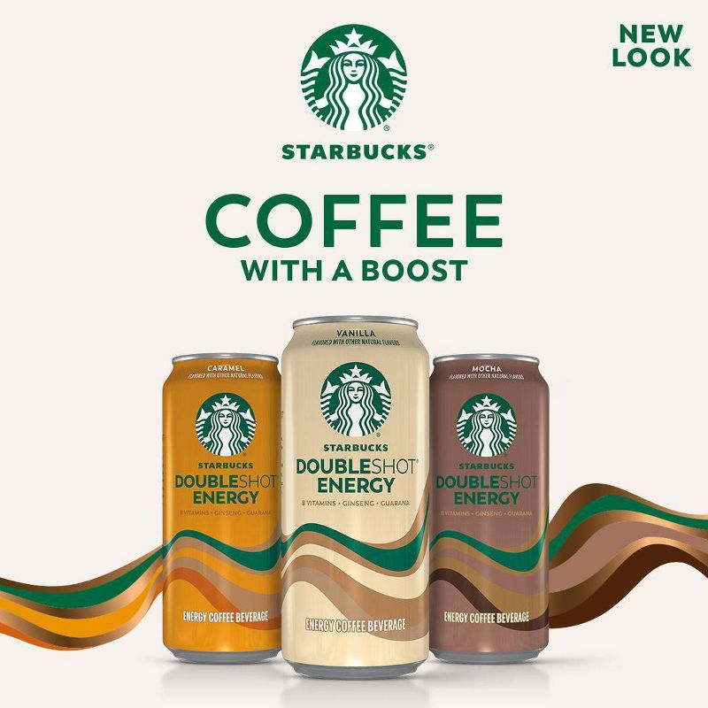 Starbucks Doubleshot Energy Vanilla Fortified Energy Coffee Drink - 15 fl oz Can, 6 of 9