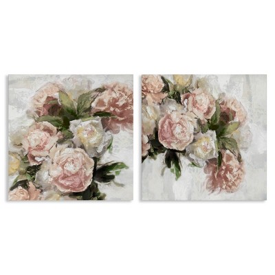 Stupell Industries Traditional Peony Blossoms Arrangement, 24" x 24"