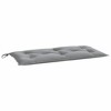 vidaXL Garden Bench Cushion Gray 39.4"x19.7"x2.8" Oxford Fabric - 2 of 4