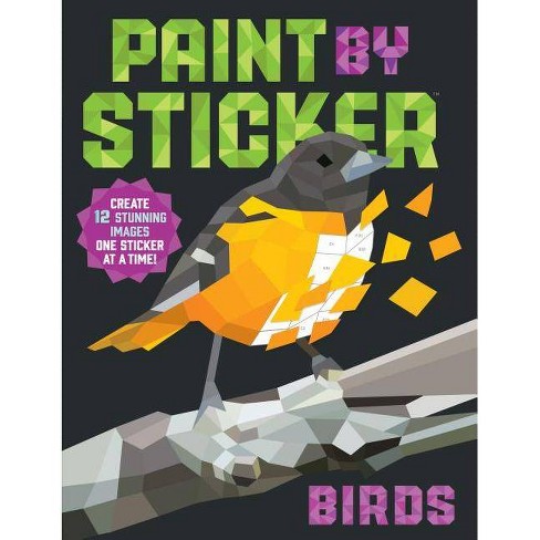 Fuzzy Bird Stickers by Funny Sticker World