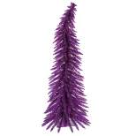 Vickerman Purple Whimsical Artificial Christmas Tree