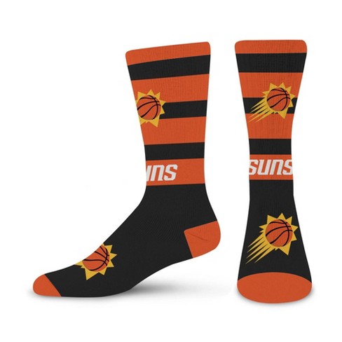 NBA Phoenix Suns Rugby Double Big Crew Socks - Large - image 1 of 3