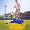 Costway Folding Incline Cheese Gymnastics Mat Slope Fitness Wedge Mat - 2 of 4