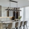 CityFurn 16-Light 54" Modern Linear Chandelier Glass Kitchen Island Lighting - 4 of 4
