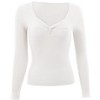 VENUS Womens Long Sleeve Sweater - 4 of 4