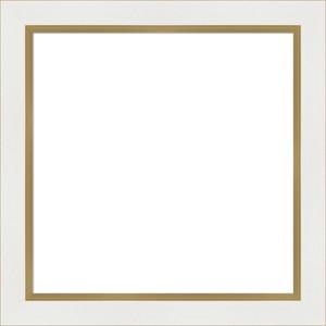Amanti Art Eva Black Silver Framed Dry Erase Magnetic Board - 1 of 4