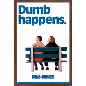 Trends International Dumb and Dumber - Dumb Happens Framed Wall Poster Prints - 1 of 4