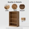 49*31*16 Wood Accent Sideboard Cabinet, Storage Organizer with Adjustable Shelves for Kitchen Bedroom Living Room Dinning Room - 4 of 4