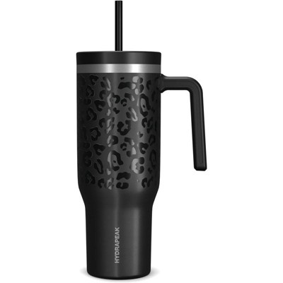 Hydrapeak Voyager 40oz Tumbler with Handle and Straw Cream Leopard -  ShopStyle Coffee Mugs & Tea Cups