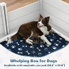 JUJABU Whelping Box for Dogs and Puppies - 2 of 4