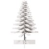 Aghana Digitals 100cm White Pine Wood Christmas Tree with Rotating Branches - Rustic DIY Decor for - 3 of 4