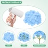 Unique Bargains Plastic Durable Realistic Reusable Silk Hydrangea Flowers with Stems for Home Decor/Wedding 9.84 In - 2 of 4