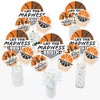 Big Dot of Happiness Basketball - Let The Madness Begin - College Basketball Party Centerpiece Sticks - Table Toppers - Set of 15 - 2 of 4