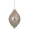 Northlight 4" Retro Ombre Glass Finial Christmas Ornament - Rose Gold - 4 of 4