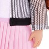 Our Generation Jacinta 18" Fashion Doll with Pink Skirt & Sweater - 3 of 4