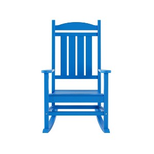WestinTrends All-Weather Outdoor Patio Poly Classic Porch Rocking Chair - 1 of 3