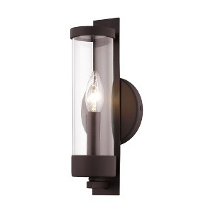 Livex Lighting Castleton 1 - Light Sconce in  Bronze - 1 of 1