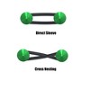 Unique Bargains Umbrella Type Universal Bumper Quick Release Front Rear Bumper Fasteners 4 Set - 3 of 4