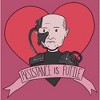 Women's Star Trek: The Next Generation Valentine's Cartoon Borg Picard Heart Resistance Is Futile Racerback Tank Top - 2 of 4