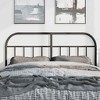 vidaXL 38.2 Inch Metal Headboard,  Farmhouse Headboard Only, Black, Queen - 3 of 4