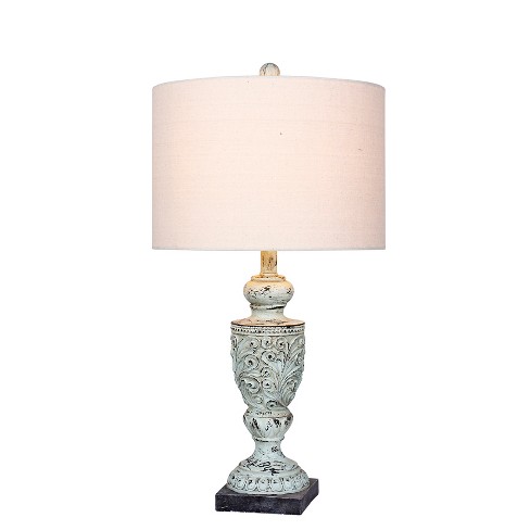 Decorative Resin Table Lamp Antique Blue Fangio Lighting Target