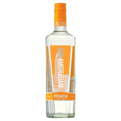 New Amsterdam Peach Flavored Vodka - 750ml Bottle