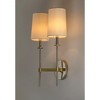 Maxim Lighting Uptown 2 - Light Wall Light in  Satin Brass/Polished Nickel - 3 of 3