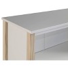 Melbourne Modern White and Natural Solid Wood Finish Kids' Bookcase - Powell: Kids Storage, MDF & Brazilian Pine - 3 of 4