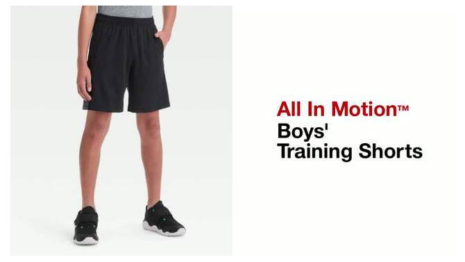 Boys' Training Shorts - All In Motion™, 2 of 5, play video