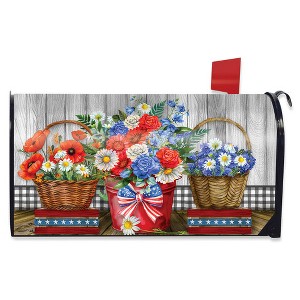 Briarwood Lane Spring Mailbox Cover  - Standard Size - Red White and Beautiful For Spring Mailbox Cover - 1 of 2
