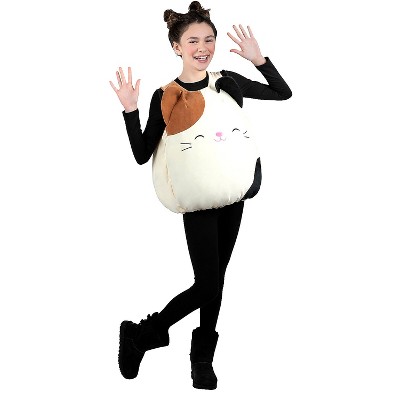 Jazwares Girls' Squishmallows Cam Cat Costume - Size 10-12 - White