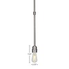 Toltec Lighting Vintage 1 - Light Pendant in  Aged Silver - 2 of 2