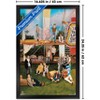 Trends International SEVENTEEN 11TH MINI ALBUM 'SEVENTEENTH HEAVEN' / PM 2:14 Ver. Framed Wall Poster Prints - 3 of 4